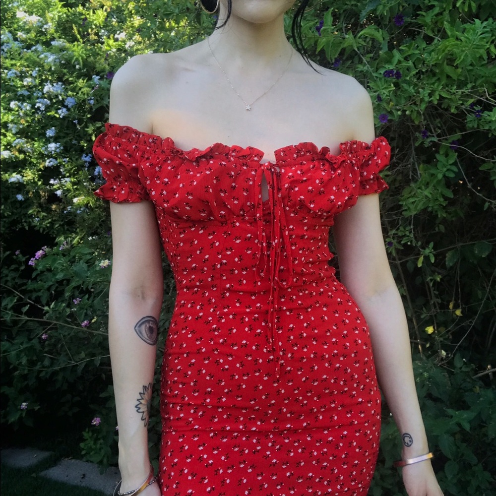 mini princess polly floral dress